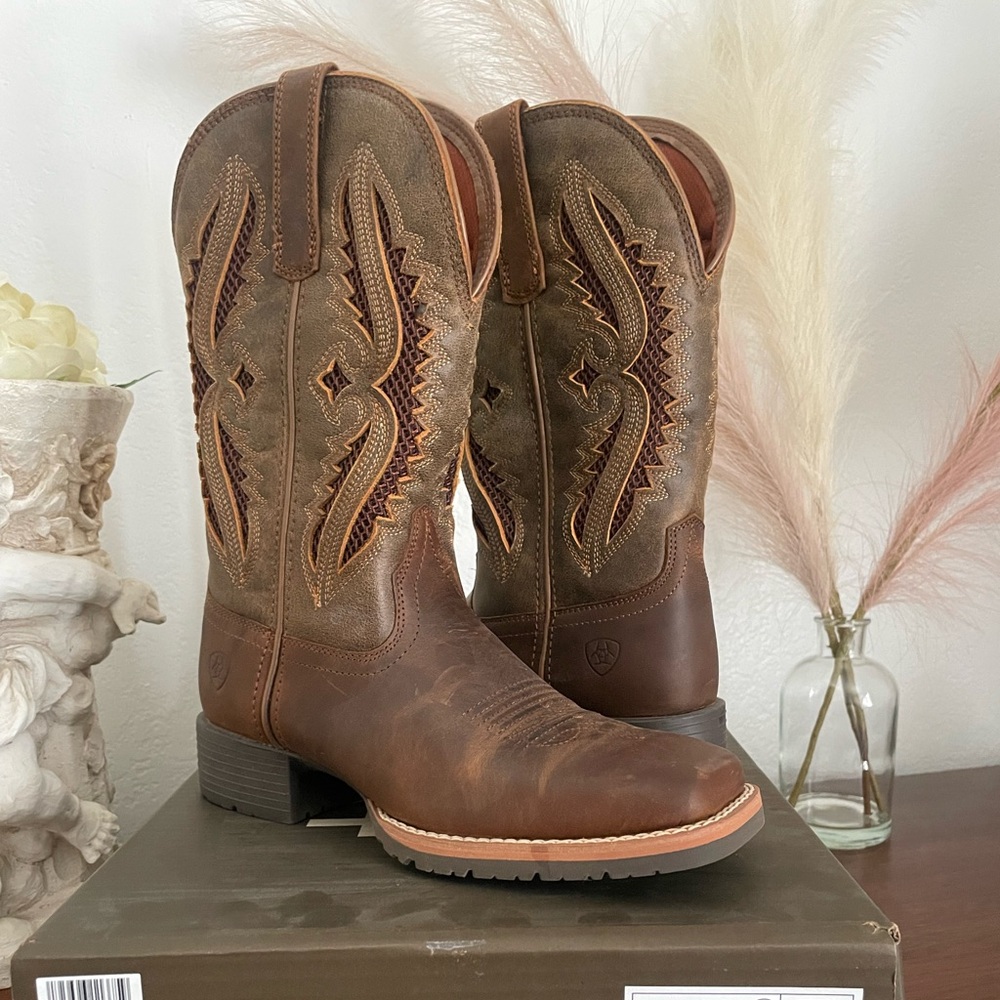 Ariat Hybrid Rancher VentTEK Brown Boots